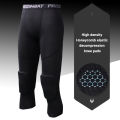 Men's Sports 3/4 Cropped Pants Padded Running Leggings Mens Joggers Elastic Compressions Sweatpant Football Basketball Trousers. 
