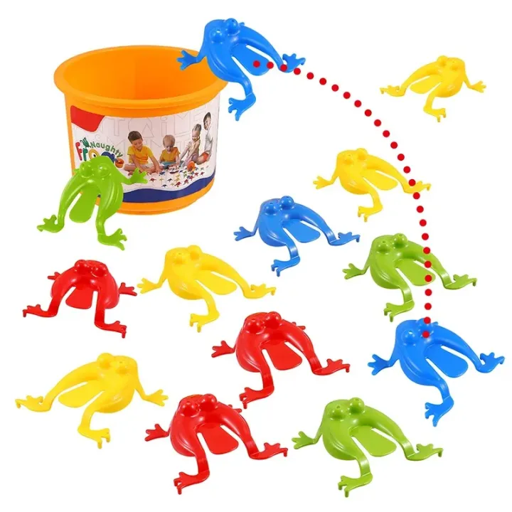 20pcs%20Jumping%20Plastic%20Frog%20Bounce%20Fidget%20Classic%20Toy%20Stress%20Relief%20Toy%20Birthday%EF%BC%8CFamily%20Party%20Game%20Toy%20Discounts%20Prizes%20-%20Image%202
