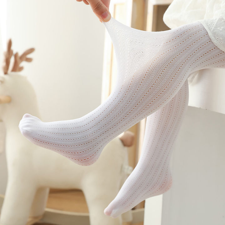 Summer%20Children's%20Tights%20For%20Girls%20Mesh%20Thin%20Baby%20Girl%20Tights%20Fashion%20Kids%20Pantyhose%20Solid%20Soft%20Princess%20Leggings%202-9Years%20Tight%20-%20Image%202