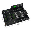 MACHINIST MR9A PRO X99 TPM 2.0 Motherboard LGA2011-3 Xeon E5 2690 V3 CPU DDR4 16GB (2*8GB) 2666MHz RAM Optional Kit Set.