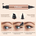 O'CHEAL Eyeliner Stamp Black Liquid Eyeliner Pen Waterproof Fast Dry Dual Head Eye Liner Pencil Make-up for Women Cosmetics Tool. 