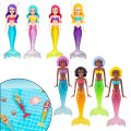 New Mermaid Dive Toys 2/3/4 PCS Colorful Bath Toy Play in Water Pool Float Toys 2 Rising Modes Games for Toddlers Children Gift.