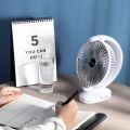 6.5 လက်မအားသွင်းပန်ကာ -  mini Fan (Portable Fan ). 