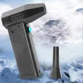 CAER 140,000RPM Air Blower Turbo Jet Fan Electric Power Display Handheld Mini Dust Cleaner High Speed Duster Gun Cleaning Tool. 