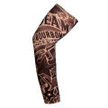 Summer Outdoor Riding Flower Arm Tattoo Sleeve Sports Travel Fishing Sunscreen Tattoo Sleeve Arm Guard. 