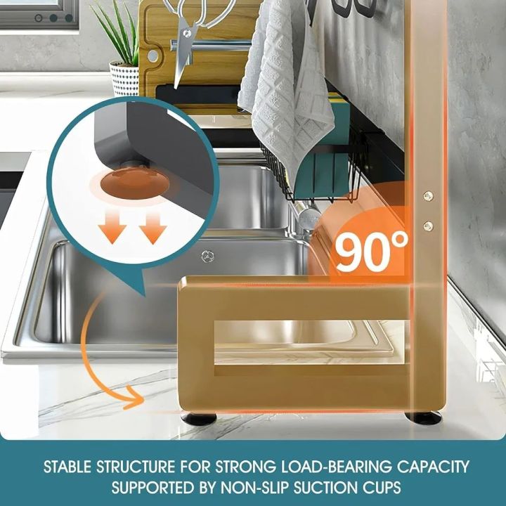 Dish%20Drying%20Rack%20Over%20Sink%20Display%20Adjustable%20Width%20Stand%20Drainer%20Drying%20Rack%202%20Tier%20Over%20Sink%20Plate%20Dish%20Drainer%20Kitchen%20Counter%20Storage%20Organizer%20Cutlery%20Utensil%20Chopping%20Board%20Holder%20-%20Image%205