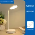 Table Lamp USB Rechargeable Desk Lamp Bed Reading Book Night Light LED Eye Protection Light Foldable  for Study Office Work Lamp. 