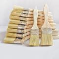 5pcs Paint Brush Wooden Handle BBQ Brush 1/2/4/5/6 Inch Soft Hair Painting Brushes for Wall and Furniture Paint Tool Set.