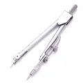 Deli Stainless Steel Drawing Compass Math Geometry Tools for Circles School Supplies for Student Stationery (Included Box). 