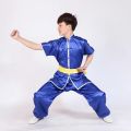 Chinese Traditional Tai Chi Kung Fu Uniforms Kids Adult Satin Performance costume Wushu Suit  wushu uniform. 
