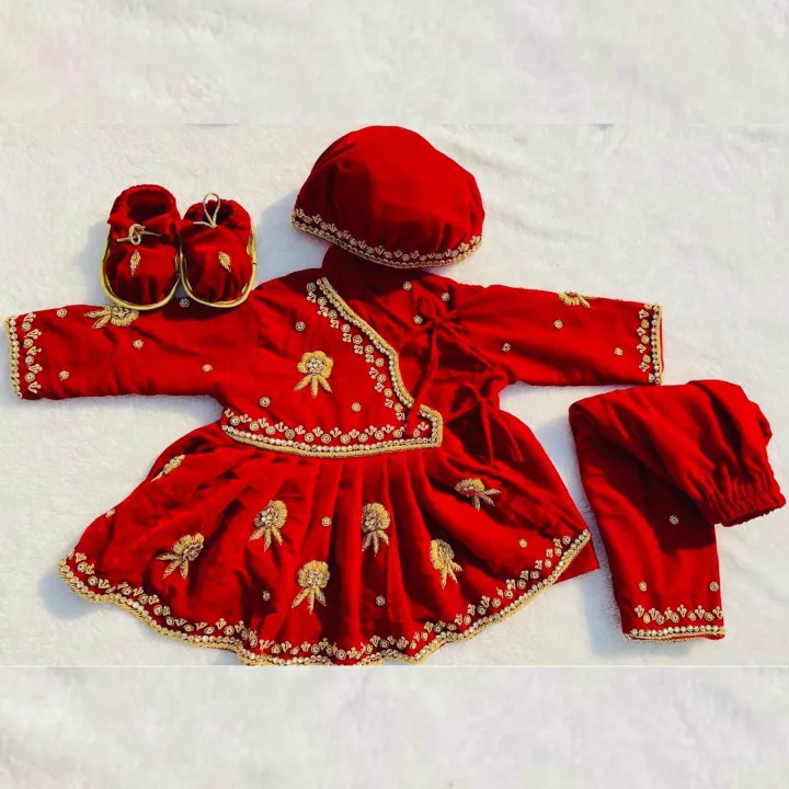 Baby%20Hub%20-%20Baby%20Girl%20Rice%20Feeding%20Pasni%20Dress%20-%20Image%202