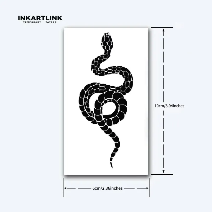 INKARTLINK%20Geometric%20Snake%20Tattoo%20Patch%201-2%20Weeks%20Long%20lasting%20Polygonal%20Scale%20Splicing%20Waterproof%20Temporary%20Tattoo%20-%20Image%204