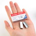1000*3 Pcs 4MM Standard Stainless Steel Staples 10# for Stapler Binder Stationery Office School Home Binding Supplier Nails. 