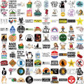 100Pcs Cartoon Snarky MEME Stickers Decals For Phone Scrapbook Skateboard Suitcase Refrigerator Graffiti Aesthetic Stickers. 