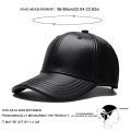 Unisex Solid Men Women Baseball Cap PU Leather Hip Hop Snapback Caps For Men Women Baseball Caps Adjustable Sun Hat trucker hats. 