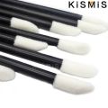 KISMIS 50Pcs Cotton swab Lip Brush Eyelash Makeup Brushes Lash Extension Mascara Applicator Lipstick Wands Set Cosmetic Makeup. 