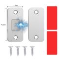 Ultra-Slim Magnetic Latches: Adhesive Door & Cabinet Catches for Closets, Drawers & Windows - Wholesale Bulk Pack. 