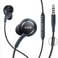 AKG hands-free – Universal AKG Handfree For All Devices Having 3.5mm Headphones Jack – PUBG AKG Handsfree - AKG Headphones For Music – Black Color. 