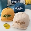 [Ready to ship] children's hats 6 months-3 years, head circumference 49 - 50 cm, embroidered baby cap ohaier. 