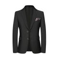 2025 Men's Slim Fit Business Casual Blazer High Quality Fashion All-in-One Banquet Korean Style Handsome Trend for All Seasons.