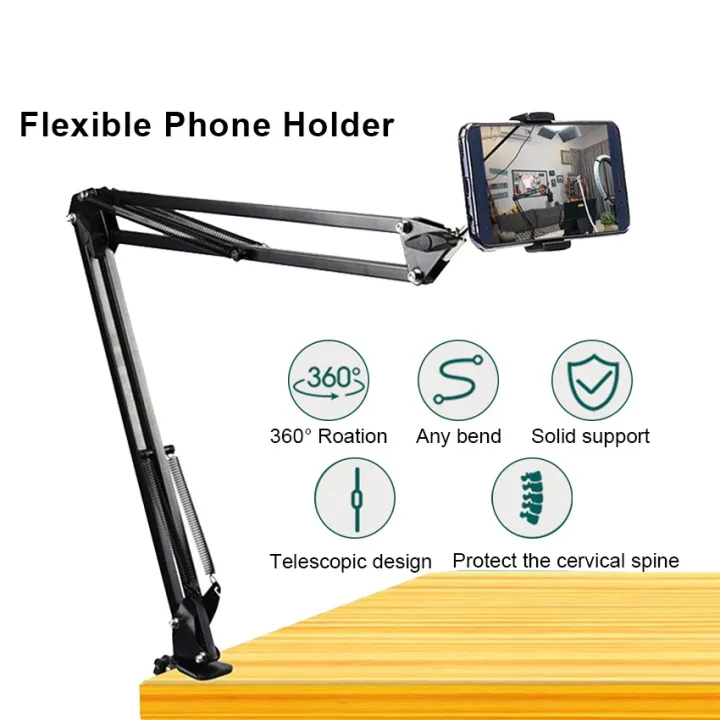 Overhead%20Phone%20Video%20Stand%20Phone%20suspension%20stand%20scissor%20arm%20comes%20with%20phone%20clip%20and%20ball%20head%20camera%20mount%20fitting%20well%20cell%20phone%20-%20Image%202