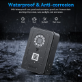 Camluxy Smart Key Box Fingerprint Safe Storage Lock Key 6 Digital Password Code Security Lockbox Combination Code IC Card Unlock. 