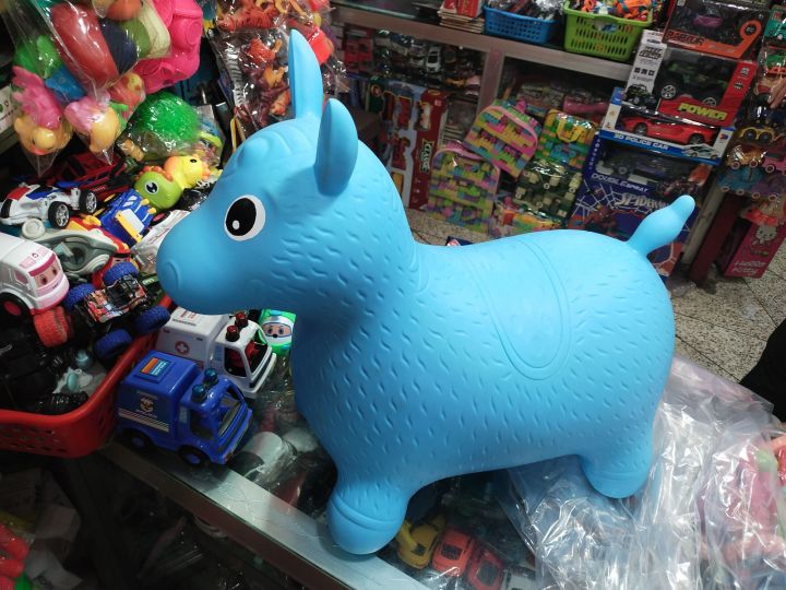 Toddler%20Riding%20Horse%20Toy%20Great%20For%20Indoor%20And%20Outdoor%20%20Bouncy%20Animal,%20Bouncy%20Horse%20Inflatable%20toy%20children%20-%20Image%206