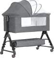 High adjustable baby Bassinet Rocker with mosquito net. 