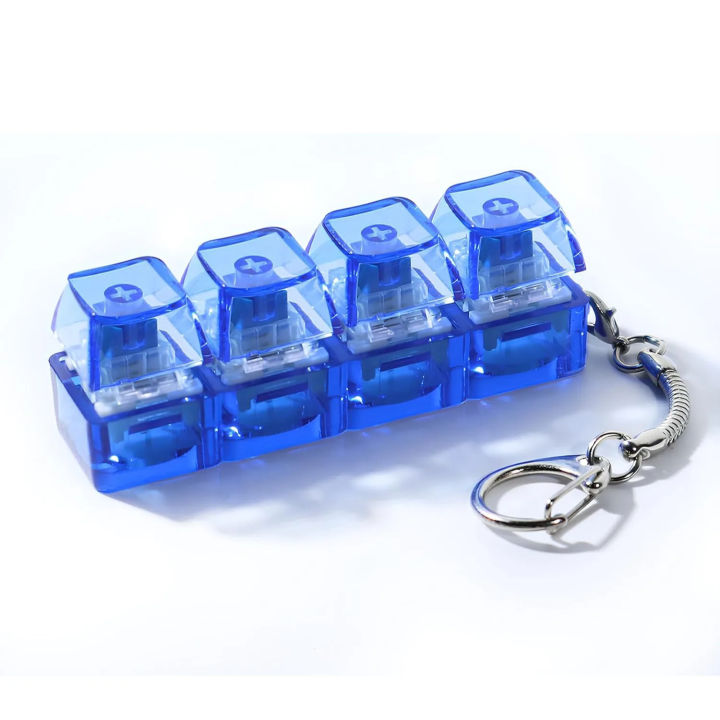 4 Keys Keyboard Decompression Toy Party Stress Relief Fidget Button ...
