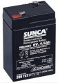 Sunca 6V 4.5Ah Sealed Lead-Acid Rechargeable Battery For Fan. light 
Sunca 6V 4.5Ah. 