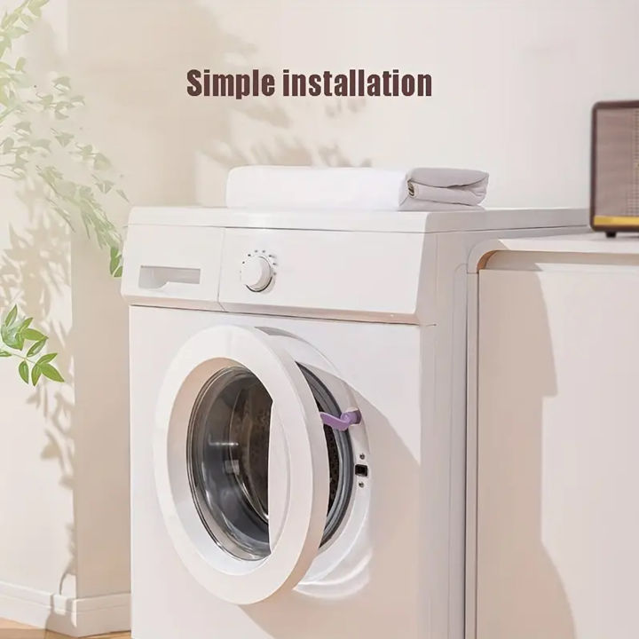 1%20Piece%20of%20Front-Mounted%20Washing%20Machine%20Ventilated%20and%20Mildew-Proof%20Door%20Lock,%20Deodorant,%20Metal%20Veneer%20with%20Magnetic%20to%20Ensure%20the%20Lock%20under%20the%20Ventilation%20and%20Safe,%20with%20Air%20Circulation,%20and%20the%20Washing%20Machine%20Door%20Stop%20Bracket%20-%20Image%202