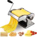 PASTA AND NOODLES MAKER MACHINE  Stainless Steel Noodle Machine - 9 Adjustable Thickness. 