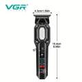 VGR V-900 PROFESSIONAL HAIR TRIMMER 700MAH LITHIUM BATTERY RECHARGEABLE WITH USB CHARGER. 