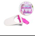 6 PCs Ladies Woman Girls Shaver Trimmer Bikini razer soft Hair removal. 