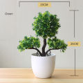 Artificial Plants Bonsai Small Tree Simulation Pot Plants Fake Flowers Table Potted Ornaments Home Decoration Hotel Garden Decor. 