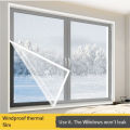 Winter warm curtain sealed window windproof bedroom thickened warm curtain insulation film anti-freezing and cold windproof devi. 