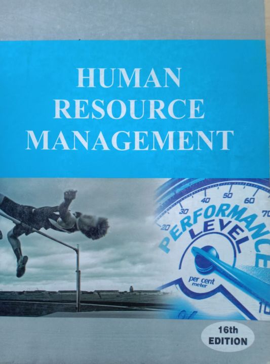 HRM book Human Resource Management by Gary Dessler 16th Edition