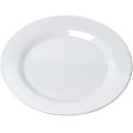 10.5" Round Dinner Plate- White. 