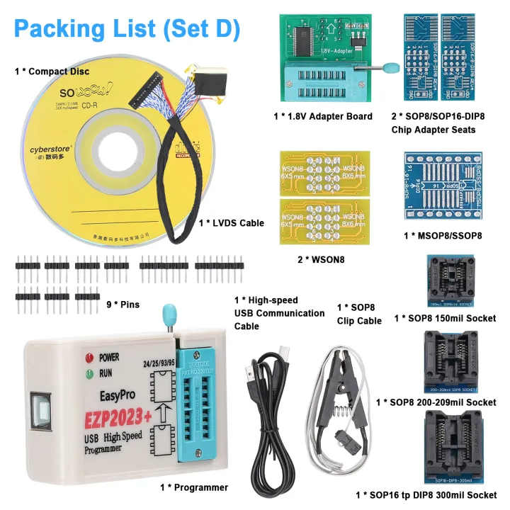 EZP2023+%20High-Speed%20USB%20SPI%20Programmer%20Support%2024/25/93/95%20EEPROM%2025%20Flash%20Bios%20Chip%20Support%20PC%20Programmer%20Firmware%20Upgrade%20-%20Image%207