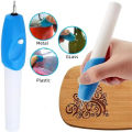 1Pcs Carving Pen Name Writing Engraving Tool for Crafts and Mini Wireless Engraving Pen Precision Electric Engraving Pen. 