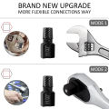 10Pcs Screw Extractor Kit Alloy Steel Damaged Screw Remover Set Metal Bolt Stud Multi-Spline Screw Extractor Easy Out Drill Bits. 