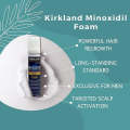 Impoted Kirkland Signature: Minoxidil Topical Aersol 5% Foam - Unscented Hair Regrowth Treatment for Men, 2.11oz

in Pakistan. 