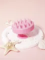 1PCS scalp massager shampoo brush, scalp cleaning brush, silicone, for dandruff removal, hair growth brush. 