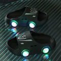 Summer Child LED Lights Slippers Boy Girl Luminous Shoes Baby Indoor Soft Bottom Slippers Home Parent-child Kid Casual Sandals. 