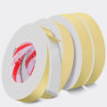White Rubber Sponge Door Window Seal Strip Waterproof Soundproof Self Adhesive Anti-collision Pad EVA Foam Single Sided  Tape. 