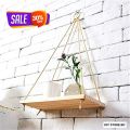 3 pcs Wall hanging Shelf Floating Hook Wall  Hanger Home Decore wall Decoration Items. 