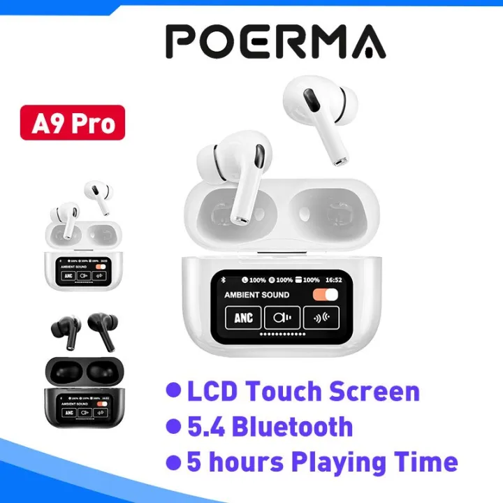 Poerma%20A9%20Pro%20wireless%20Bluetooth%20earphone%20wireless%20Bluetooth%205.4%20gaming%20headphones%20earbuds%20earbuds%20earbuds%20with%20intelligent%20LED%20screen%20dynamic%20noise%20canceling%20headset%20HD%20call%20headset%20new%20genuine%20wireless%20headphones%20-%20Image%2010