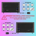 RGBIC LED Strip Immersive Computer Backlight PC/TV Monitor Screen Color Sync Light Strips Smart Software Control Ambient Lamps. 