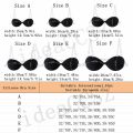 Invisible Adhesive Strapless Bra Backless Sticky Bra Push Up Silicone Bra for Women Wedding Thin Lingerie with Transparent Strap.