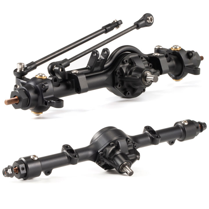 Ultra-Realistic%201/10%20CNC%20Aluminum%20Straight%20Axle%20Set%20W/%20Leaf%20Spring/Link%20Mount%20Kit%20for%20RC4WD%20Gelande%20II%20TF2%20Tamiya%20Bruiser%20BRX01%20-%20Image%202